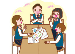 話し合い イラスト 無料 Karepehd