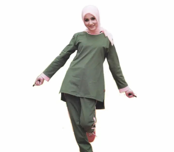  Baju  Olahraga Muslim Kaos  Olahraga Muslimah 