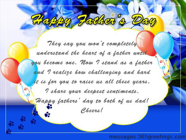 You are the best man i know. Happy Fathers Day Messages Greetings And Wishes 365greetings Com