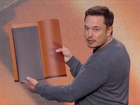 Elon Musk teased his solar roof to analysts long before the product was anywhere close to ready