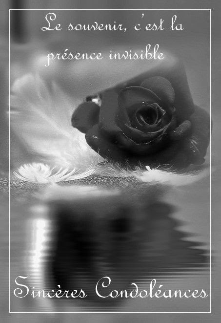 Carte De Condoleances A Imprimer Sans Texte Exemple De Texte