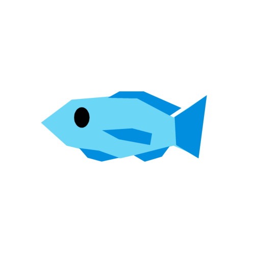 0以上 小魚 イラスト イラスト素材