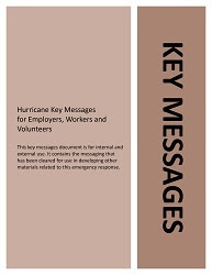 Emergency Responder Key Messages