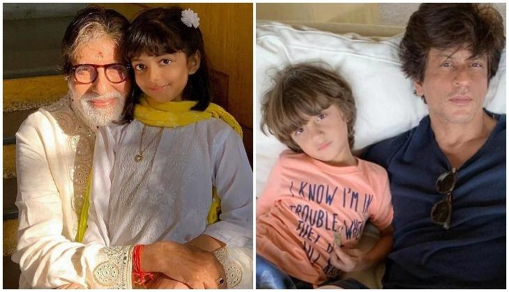 Abram khan (born may 27, 2013) is an indian bollywood star actor's kid and instagram sensation from mumbai city. Here S How Amitabh Bachchan Reacted After Shah Rukh Khan Said Abram S Heroine Will Be Aaradhya Bachchan Catch News