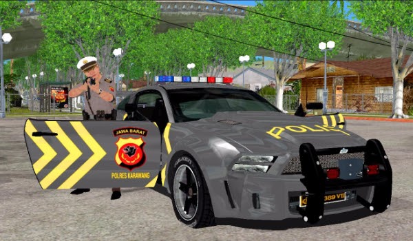Mobil Polisi Karawang Kota Los Santos | GTAind - Mod GTA Indonesia