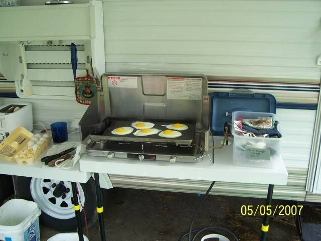 What do you need in an outdoor kitchen? Rv Net Open Roads Forum Travel Trailers Outdoor Kitchen Ever Use Them