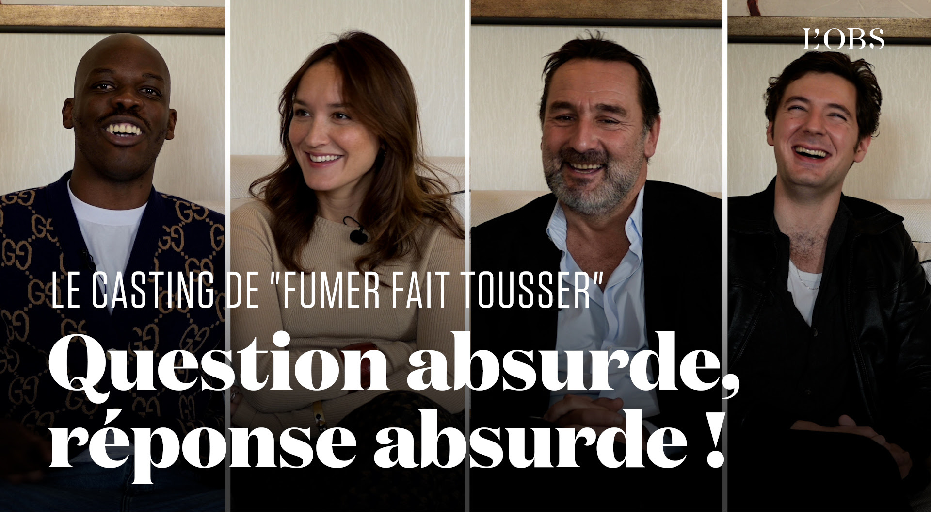 Comment arrêter de... tousser ? Jean Pascal Zadi, Vincent Lacoste... répondent par l'absurde