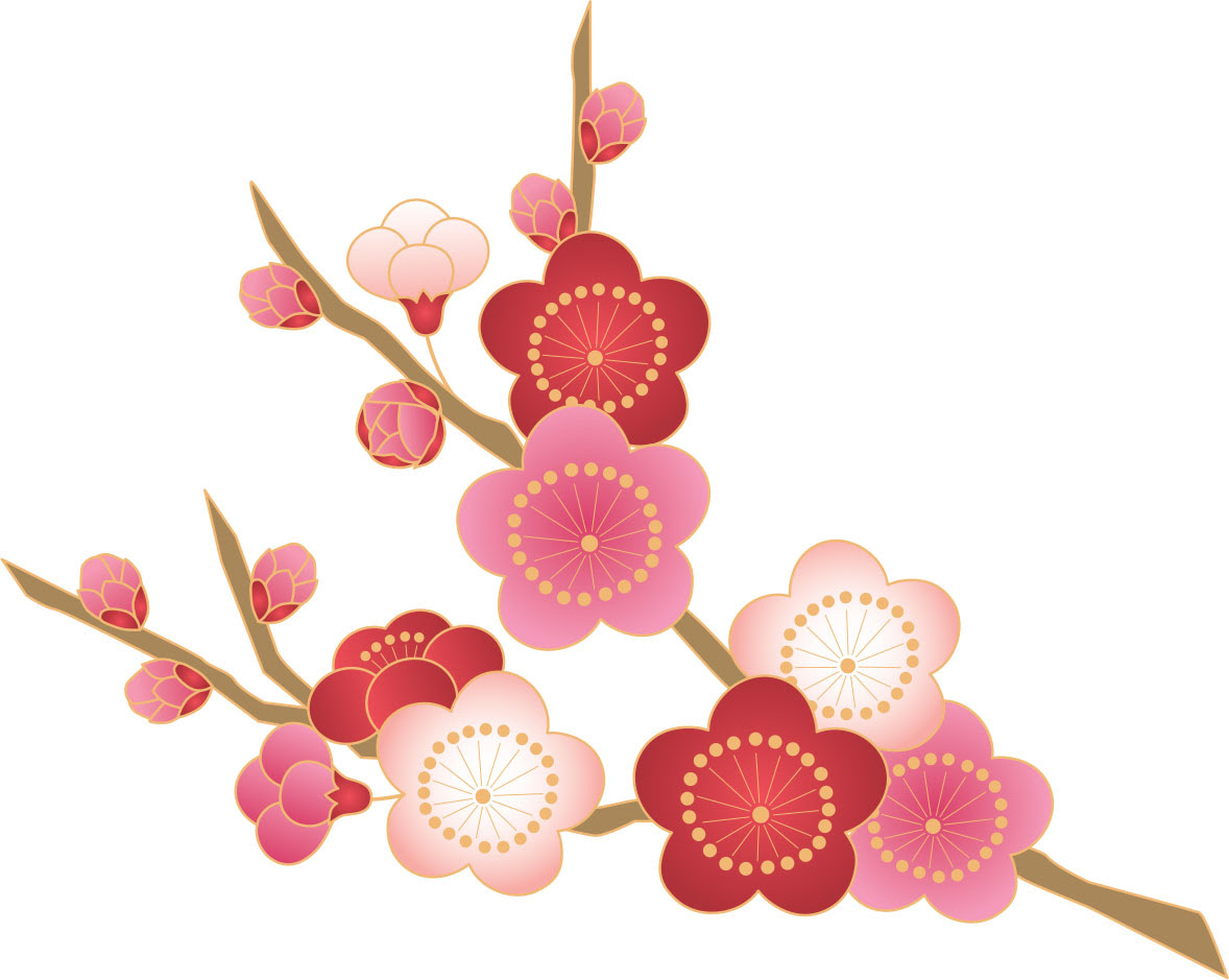 Kasword 2 月 梅 イラスト