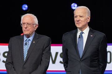 Bernie Sanders vs. Joe Biden, From GoogleImages