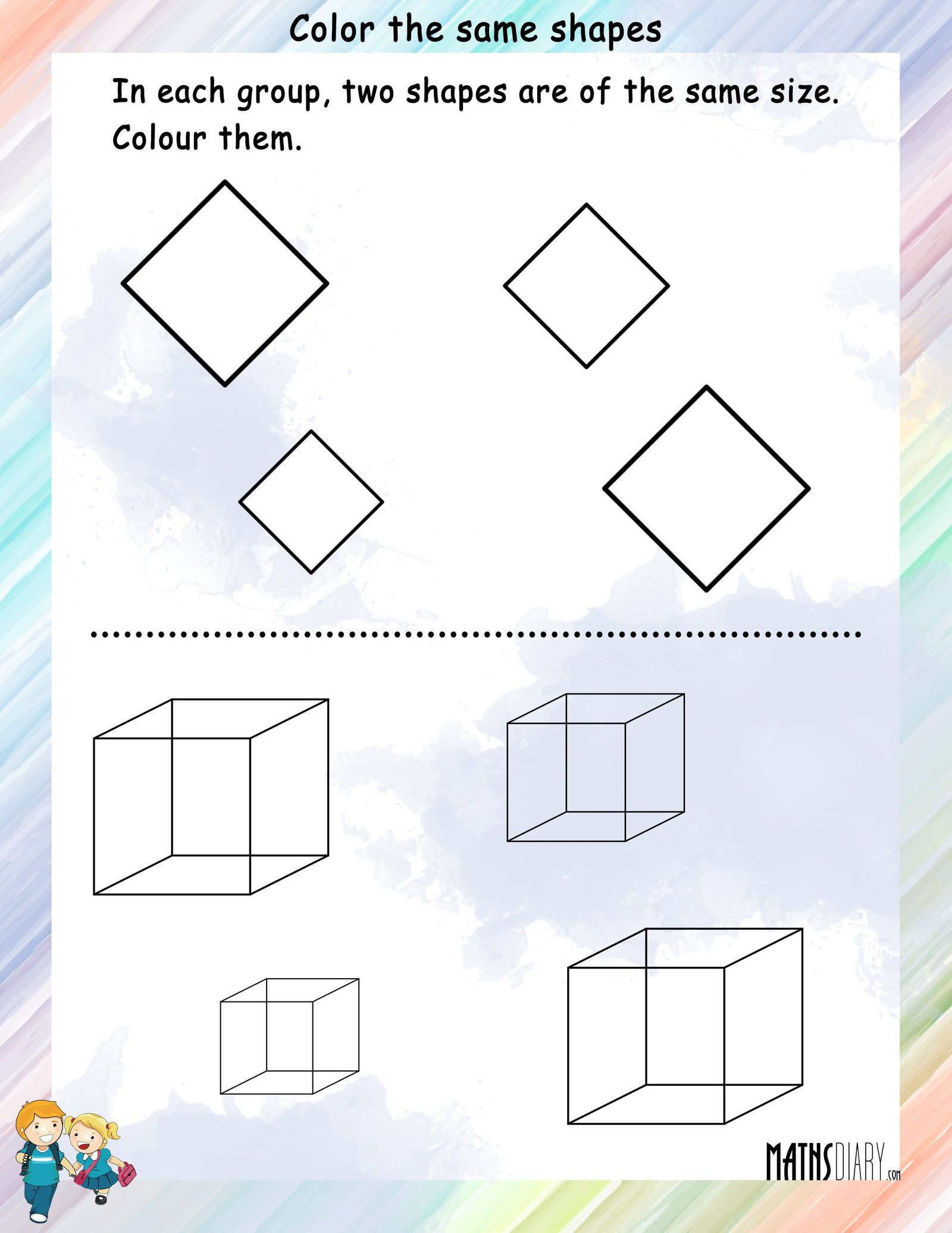 amazing colouring worksheet for ukg lkg math worksheets