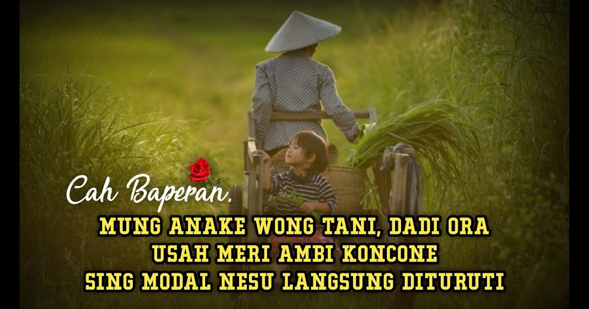 Quotes Sindiran Lucu Bahasa Jawa / Status Whatsapp Bahasa Jawa Romantis