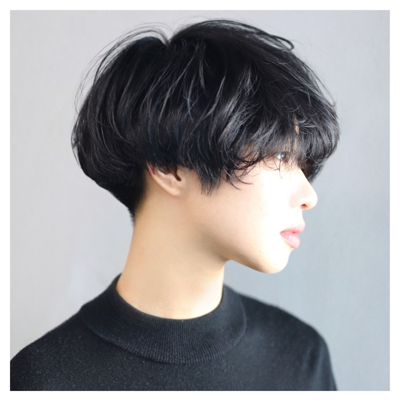 ジェンダーレス ショート ストレート Derin Magsi