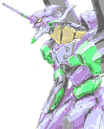 無料イラスト画像 75 エヴァ 初 号機 イラスト