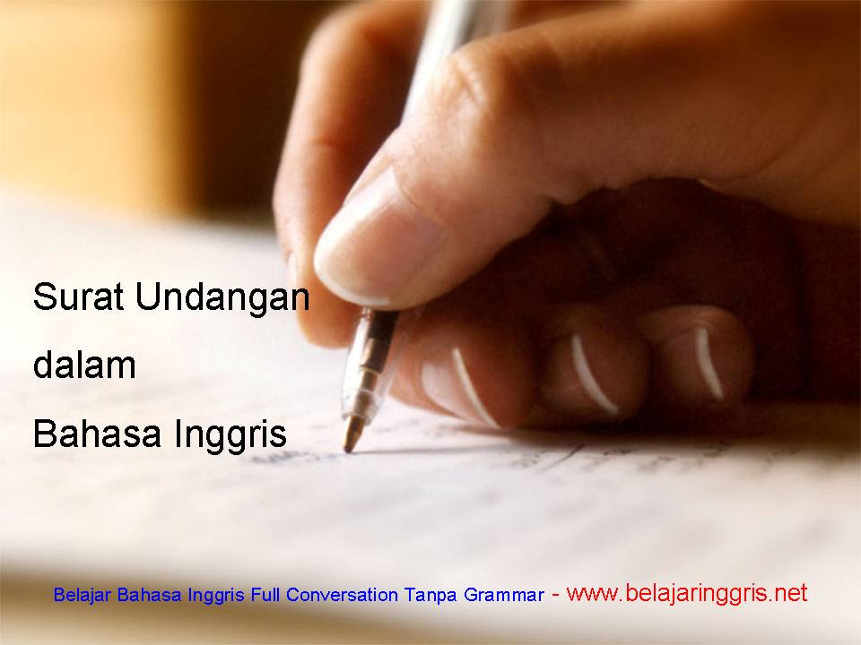 Contoh Invitation Letter Tentang Ulang Tahun - Contoh Win