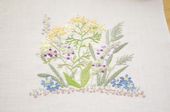最新フランス 刺繍 図案 花 すべての美しい花の画像