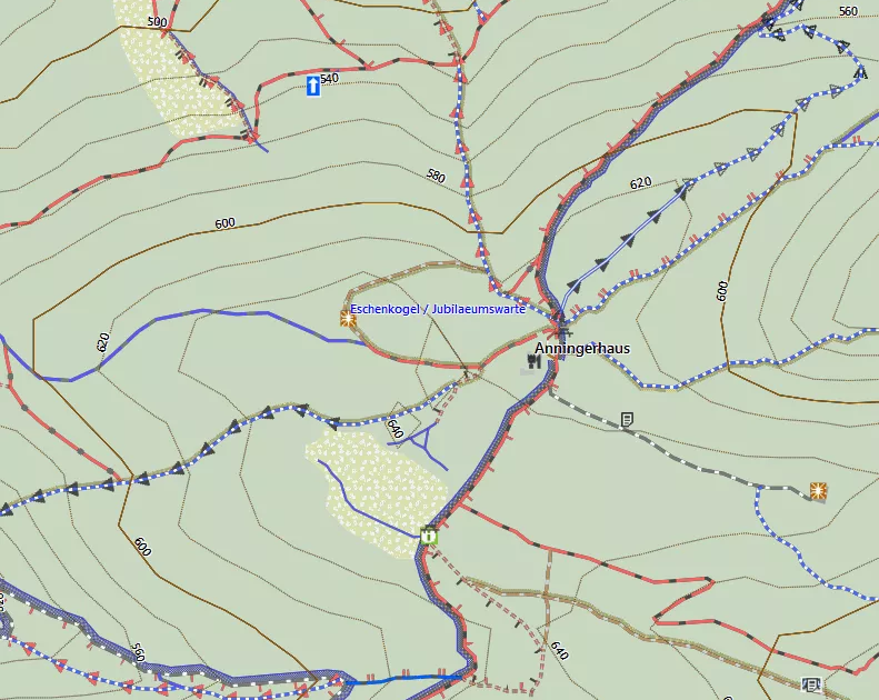 garmin 64s fahrrad open street map