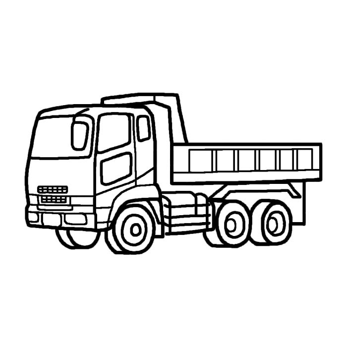 すべての動物の画像 元のダンプトラック イラスト