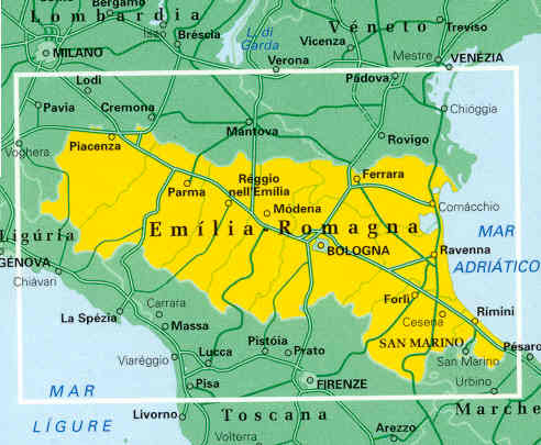 Con oltre 180 agenzie sul territorio nazionale, maggiore è presente con i propri punti di noleggio in oltre 100 città, nei principali aeroporti e stazioni ferroviarie. Mappa Stradale Emilia Romagna Emilia Romagna Foglio 6