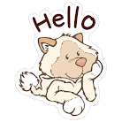 NICI Snow Cats stickers on Viber