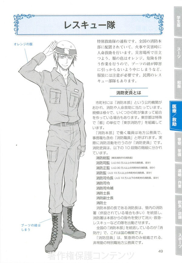 ラブリーマンガ キャラ の 服装 資料 集 人気のファッションスタイル