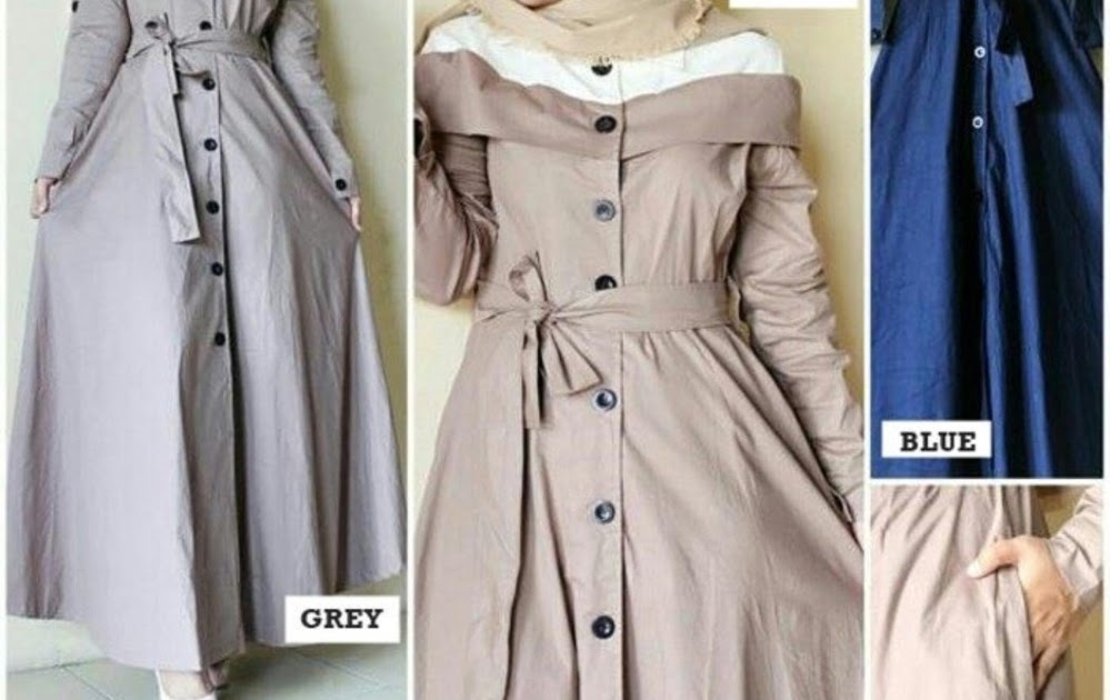 BELI MURAH HARGA  DISKON Baju  Original Gamis Farisa Dress 