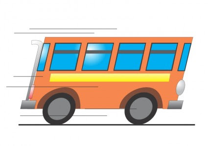 10 Gambar Kartun Mobil Bus  Gambar  Kartun  Ku
