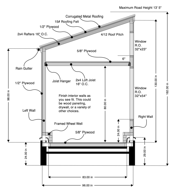 Bike shed blueprints ~ The Shed Build