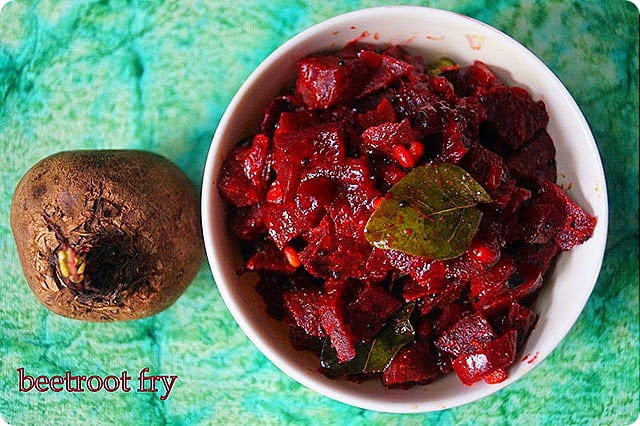 Cover and boiling for 10 minutes. Beetroot Fry Recipe Nithyaskitchen