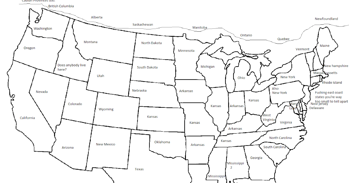 fill in the blank printable map of the united states