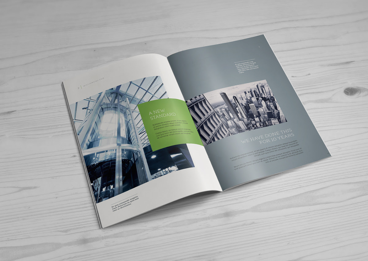 Download A4 Folded Magazine Mockup - Folded A4 Magazine Mock Up ...