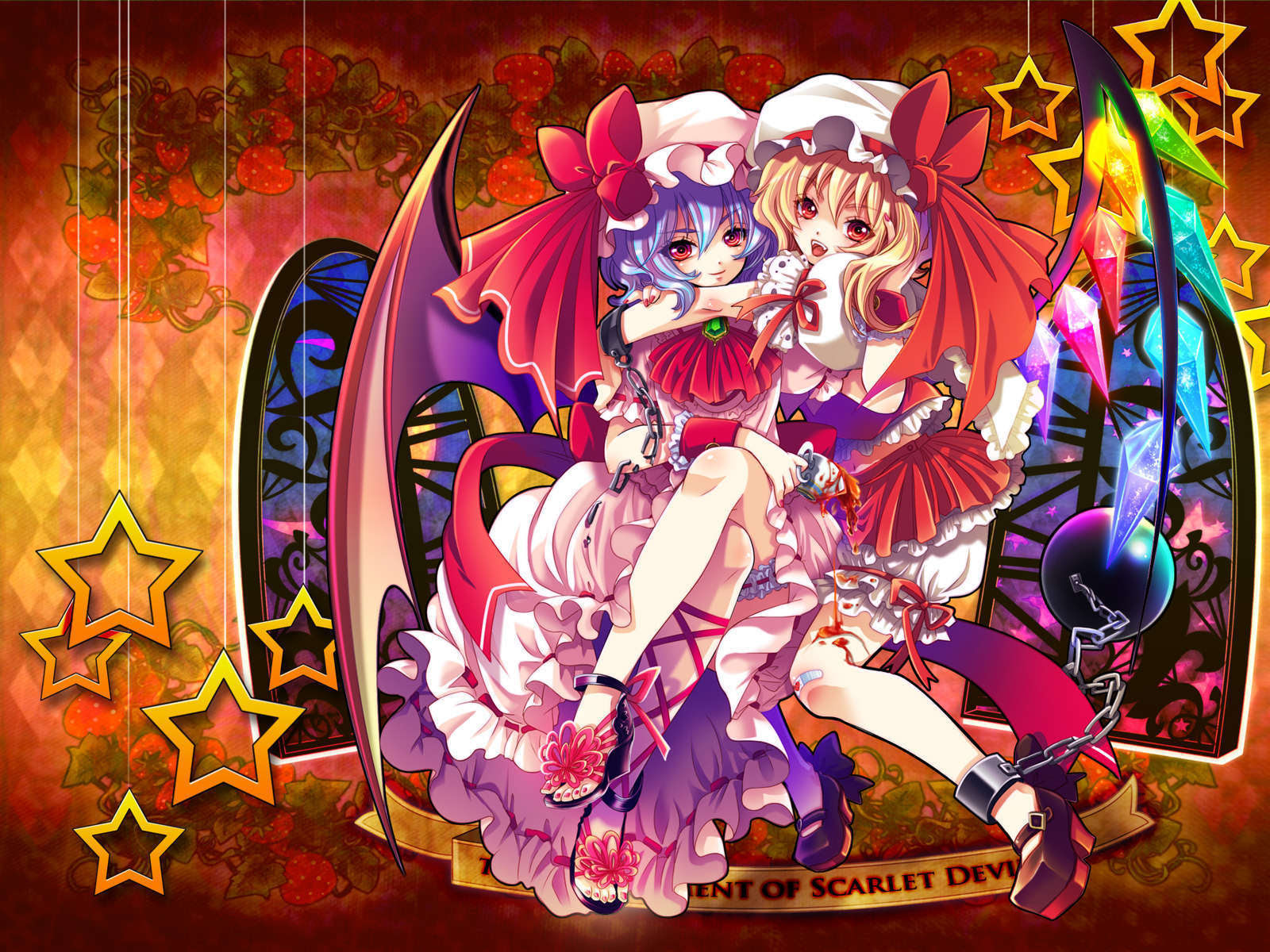 印刷 レミフラ 壁紙 1737 壁紙 東方 レミフラ