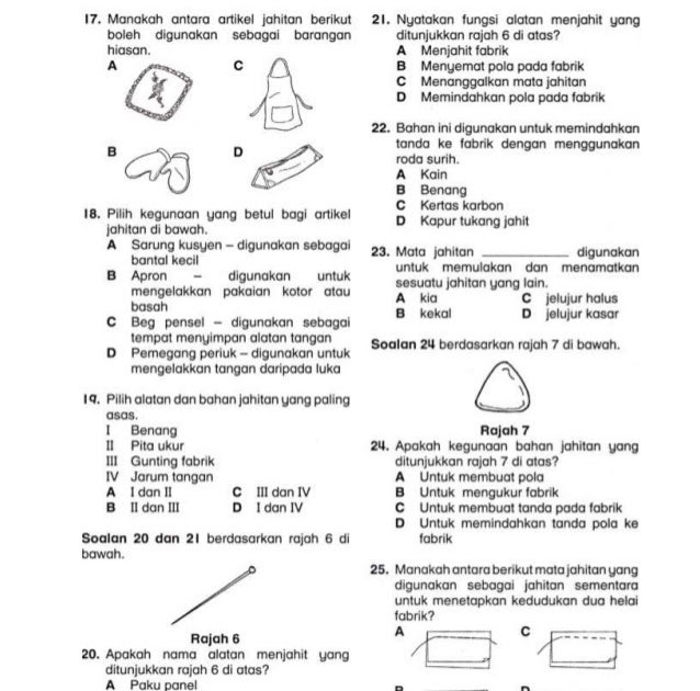 Soalan Rbt Tingkatan 3 - J Kosong r