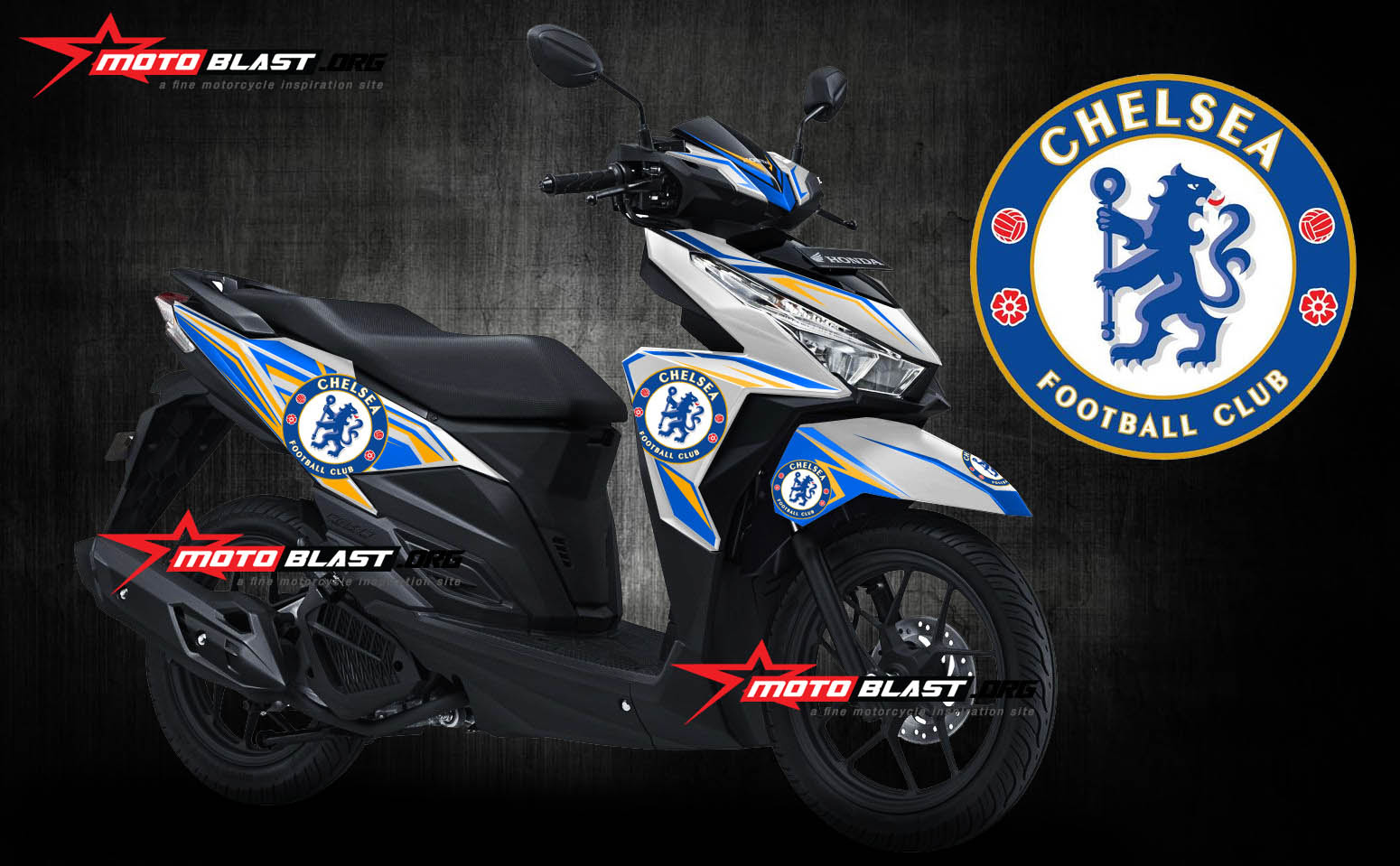Modif Stiker Vario 125 Putih Galeri Motor Vario