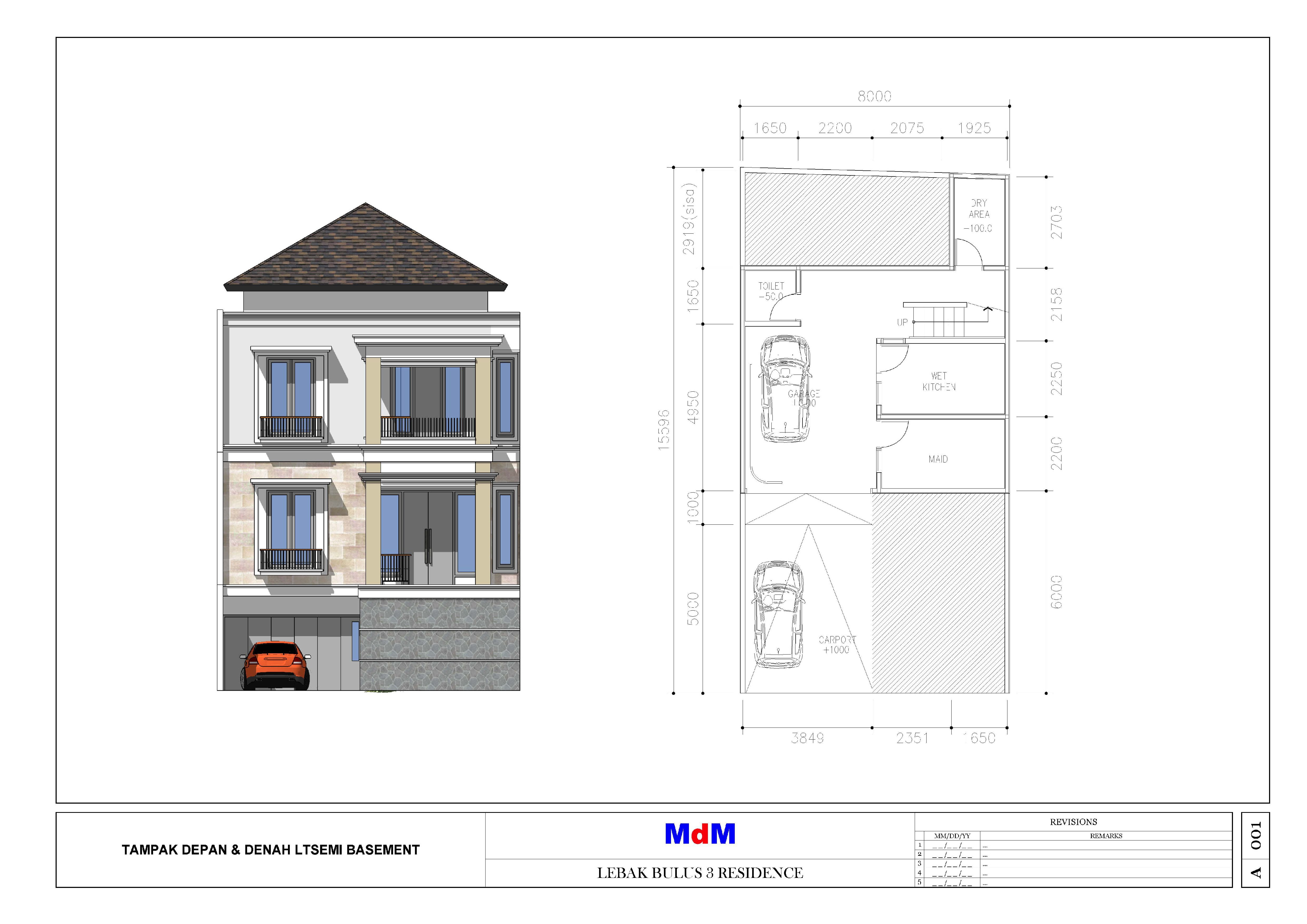 75 Desain Rumah Dengan Garasi Basement Sisi Rumah Minimalis