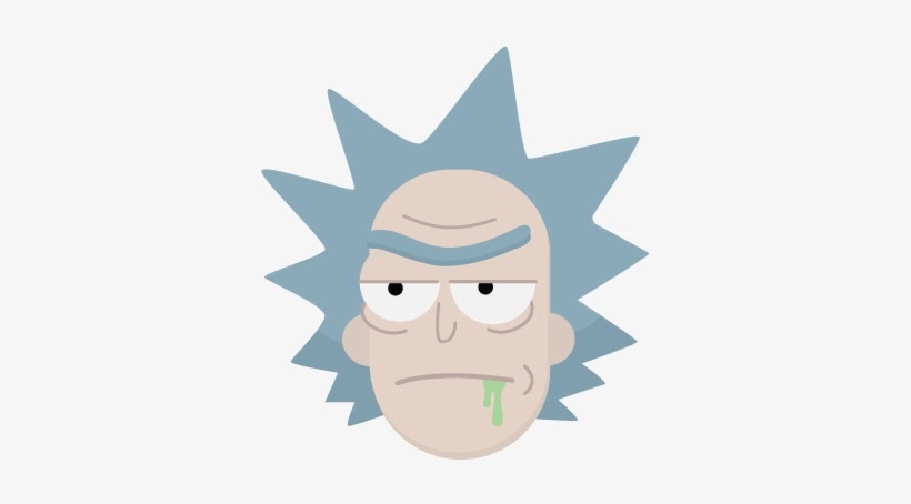 Rick And Morty Emojis Meme Painted