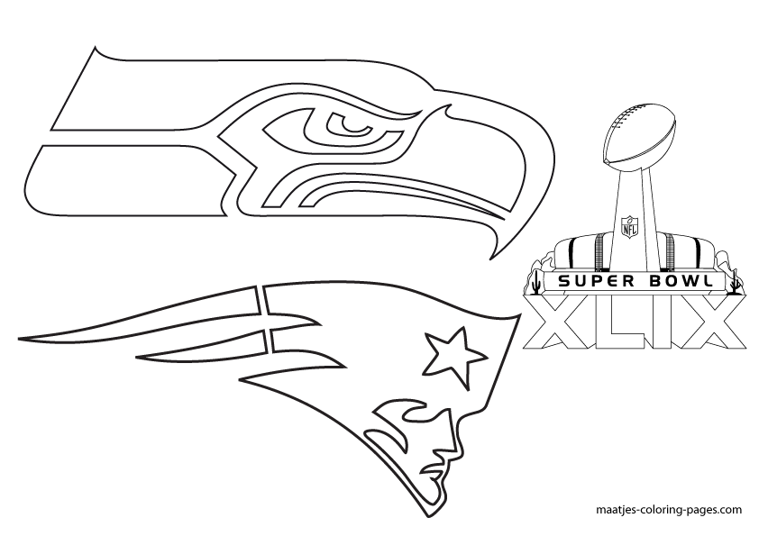 Print coloring page download pdf. Free Printable Super Bowl Xlix Coloring Pages