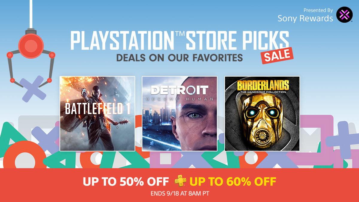 PlayStation Store Picks Sale 