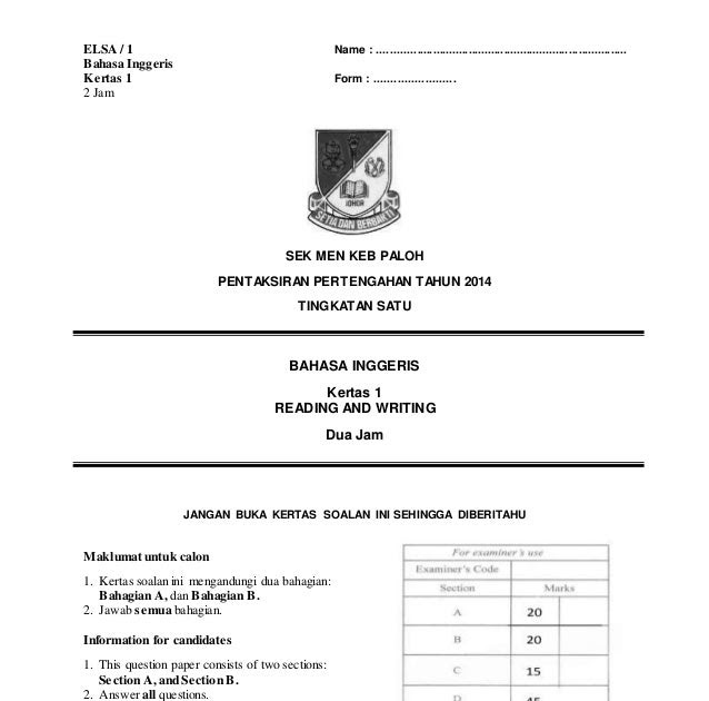 Soalan Matematik Format Pt3 - Aadhar In