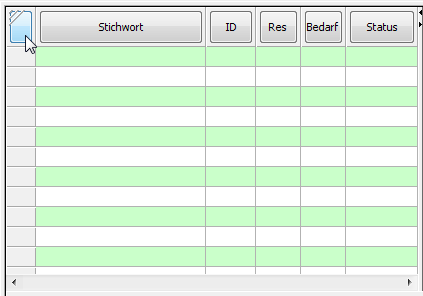 Leere hölzerne tabelle mit gemischtwarenladenhintergrund. Planout Handbuch
