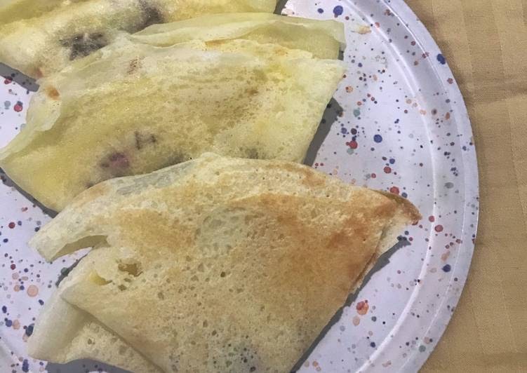 Cara Membuat Crepes Dengan Teflon / Resep Menu Buka Puasa ...