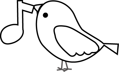 最新鳥 イラスト 白黒 美しい花の画像