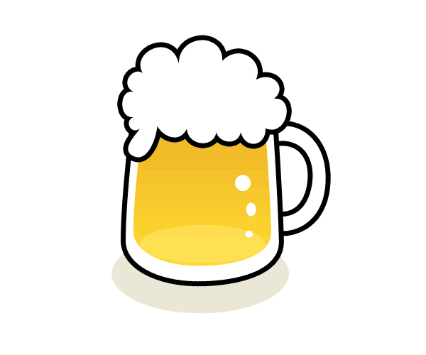 美しい花の画像 ぜいたく手書き ビール イラスト 無料