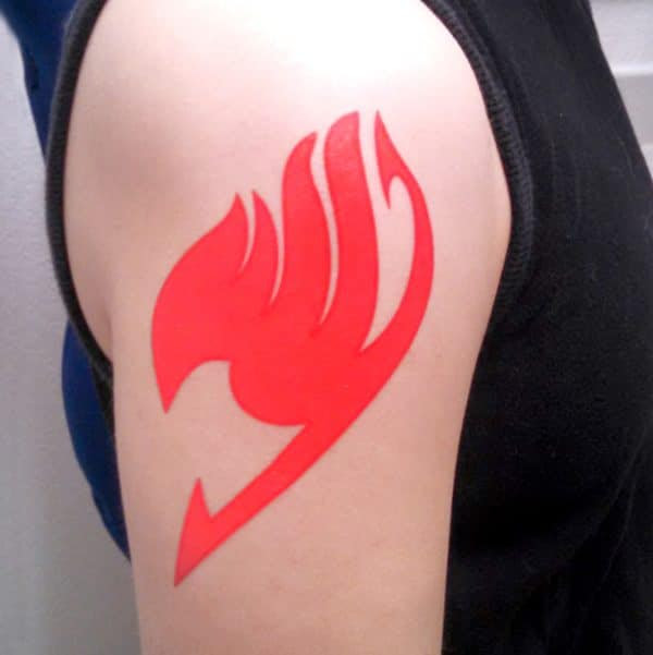 Kyxvo Fairy Tail Arm Tatto