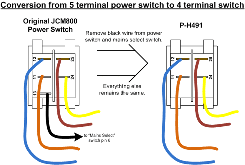 Rocker switches are common components in many different types of electronic circuits that allow power to be turned on or off. Help Marshall 2203 5 Pin Power Switch Marshallforum Com