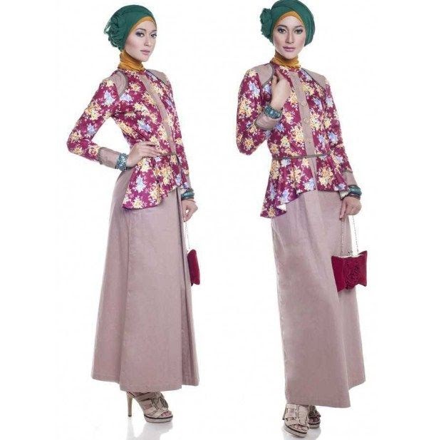 41 Baju Polos Rok Batik, Ide Baju Terpopuler!