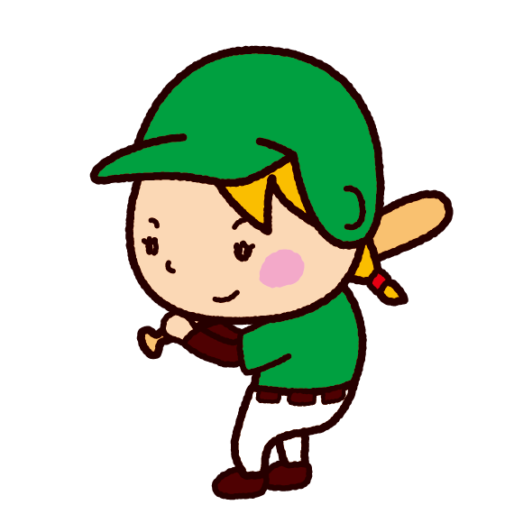 美しい花の画像 ベスト少年 野球 イラスト