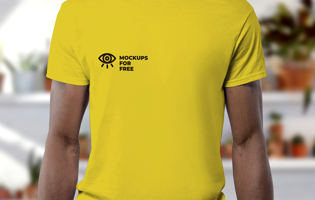 Download 10656+ Yellow T Shirt Mockup Png Yellowimages Mockups