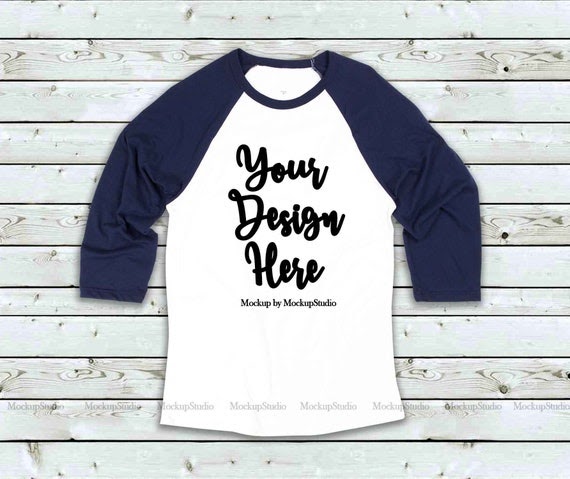 Download Navy White Raglan Mockup Baseball Shirt Mock Up Bc - Mockup PSD for Free Navy White Raglan ...