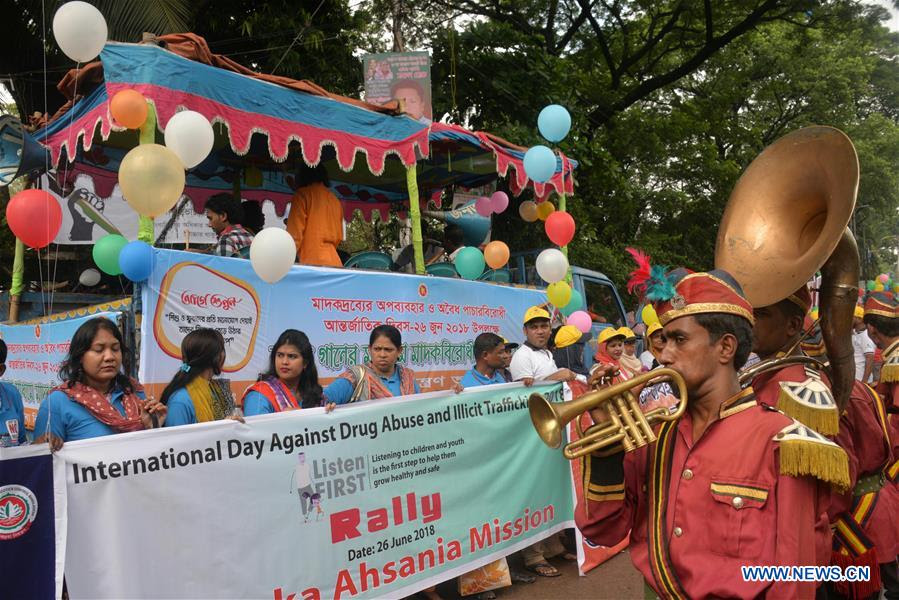 Unless we reduce demand for illicit drugs, we can. Int L Day Against Drug Abuse And Illicit Trafficking Observed In Bangladesh Xinhua English News Cn
