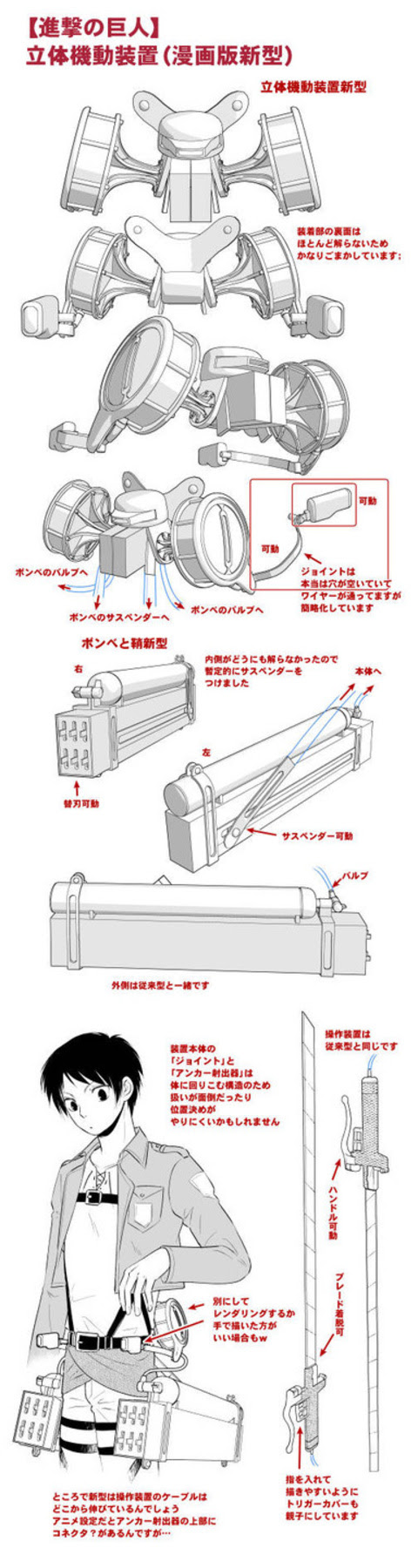 最も人気のある 立体機動装置 漫画 アニメ 違い 1446 立体機動装置 漫画 アニメ 違い Muryopngjpe2qbx